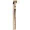 Ekena Millwork Merced Block Smooth Bracket w/ Offset Brace, Douglas Fir, 3 1/2"W x 28"D x 32"H BKT0402X28X32MRC05SDF - alternate 2
